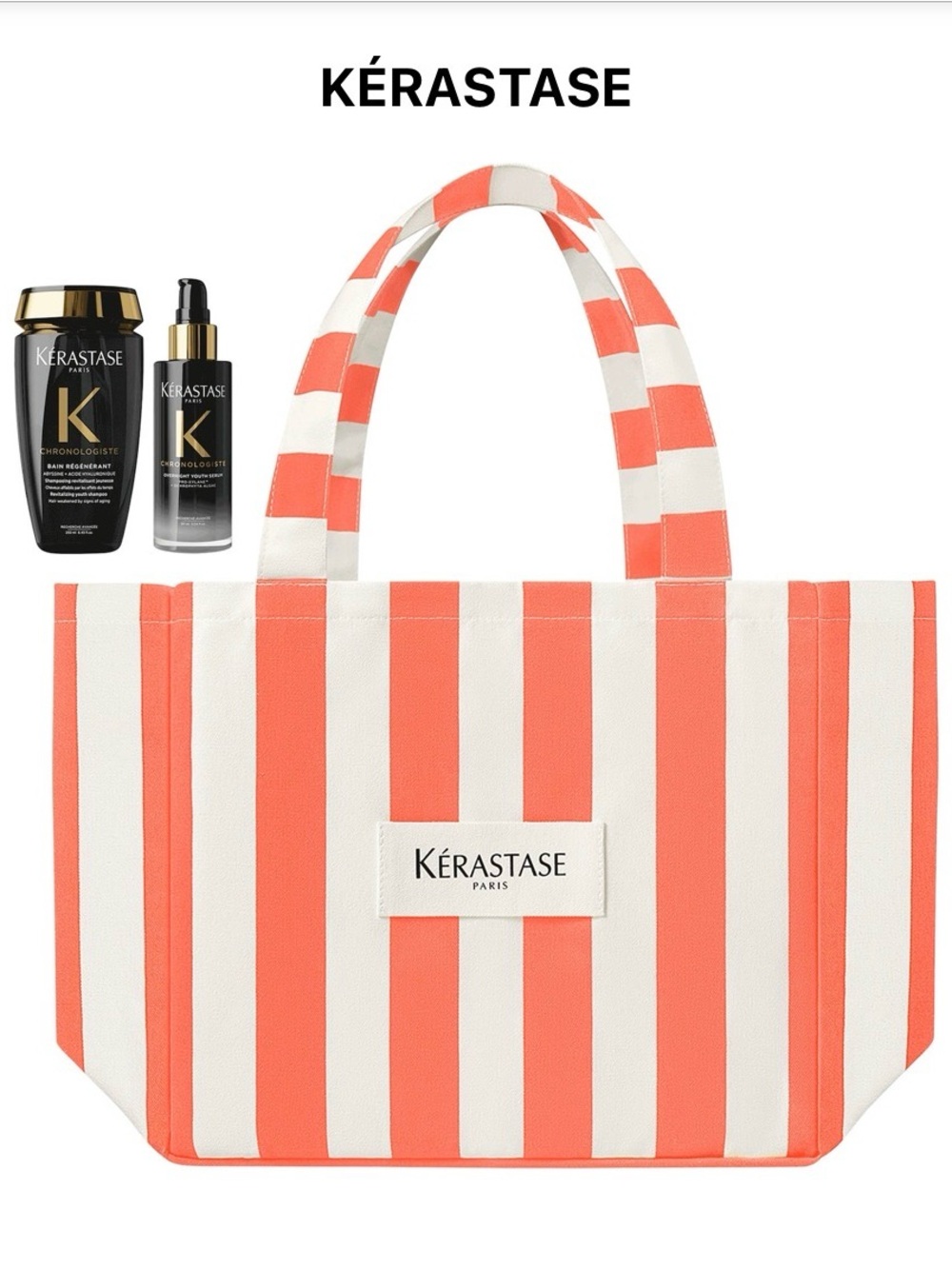 New Kerastase Revitalizing Hair Care Routine and Summer Tote Bag